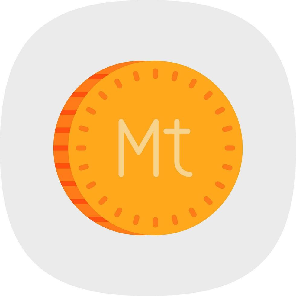 Metical Vector Icon Design