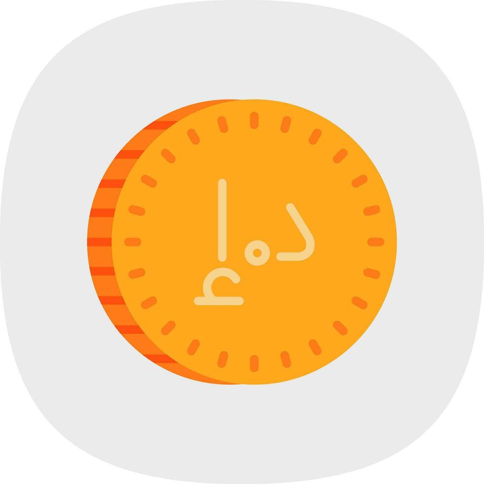 UAE Dirham Vector Icon Design