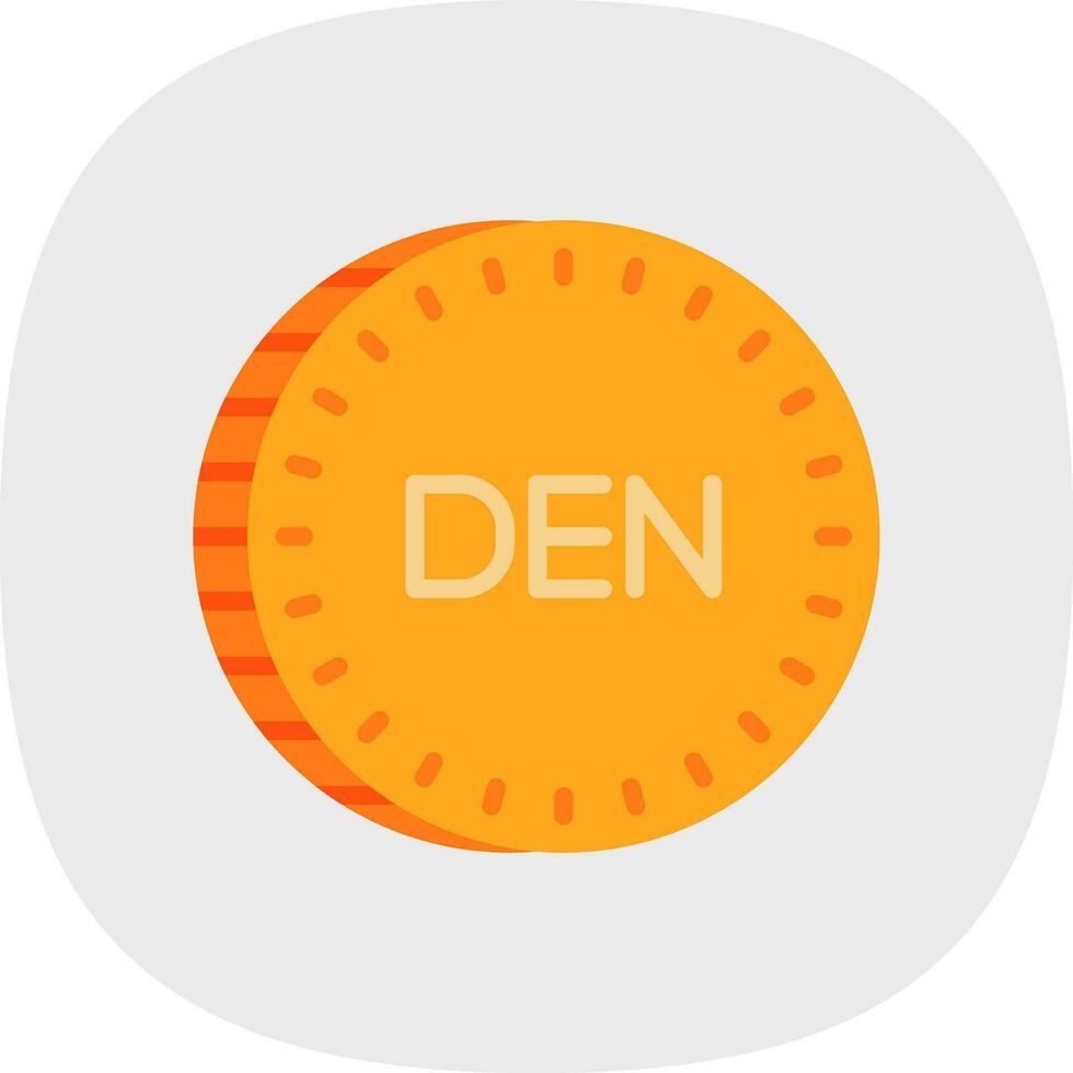 Denar Vector Icon Design