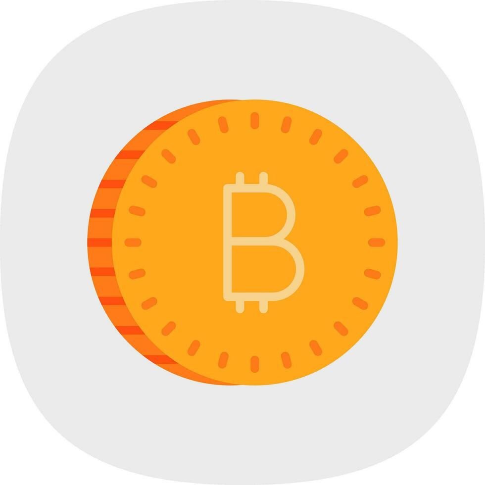 bitcoin Vector Icon Design