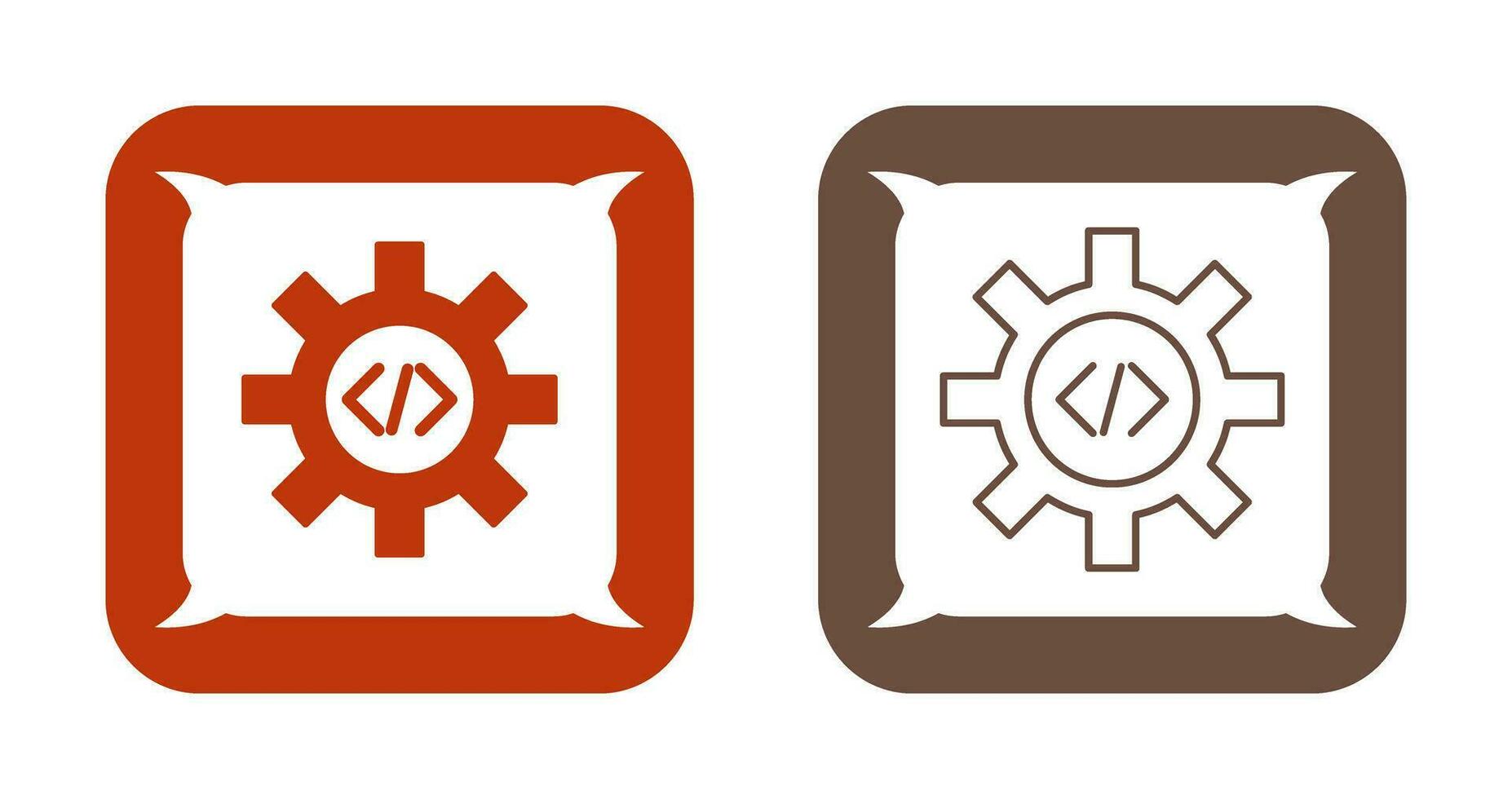 Unique Code Optimization Vector Icon