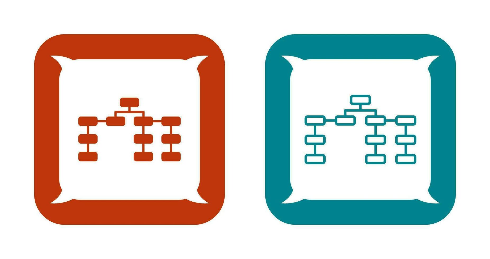 Unique Seo Structure Vector Icon