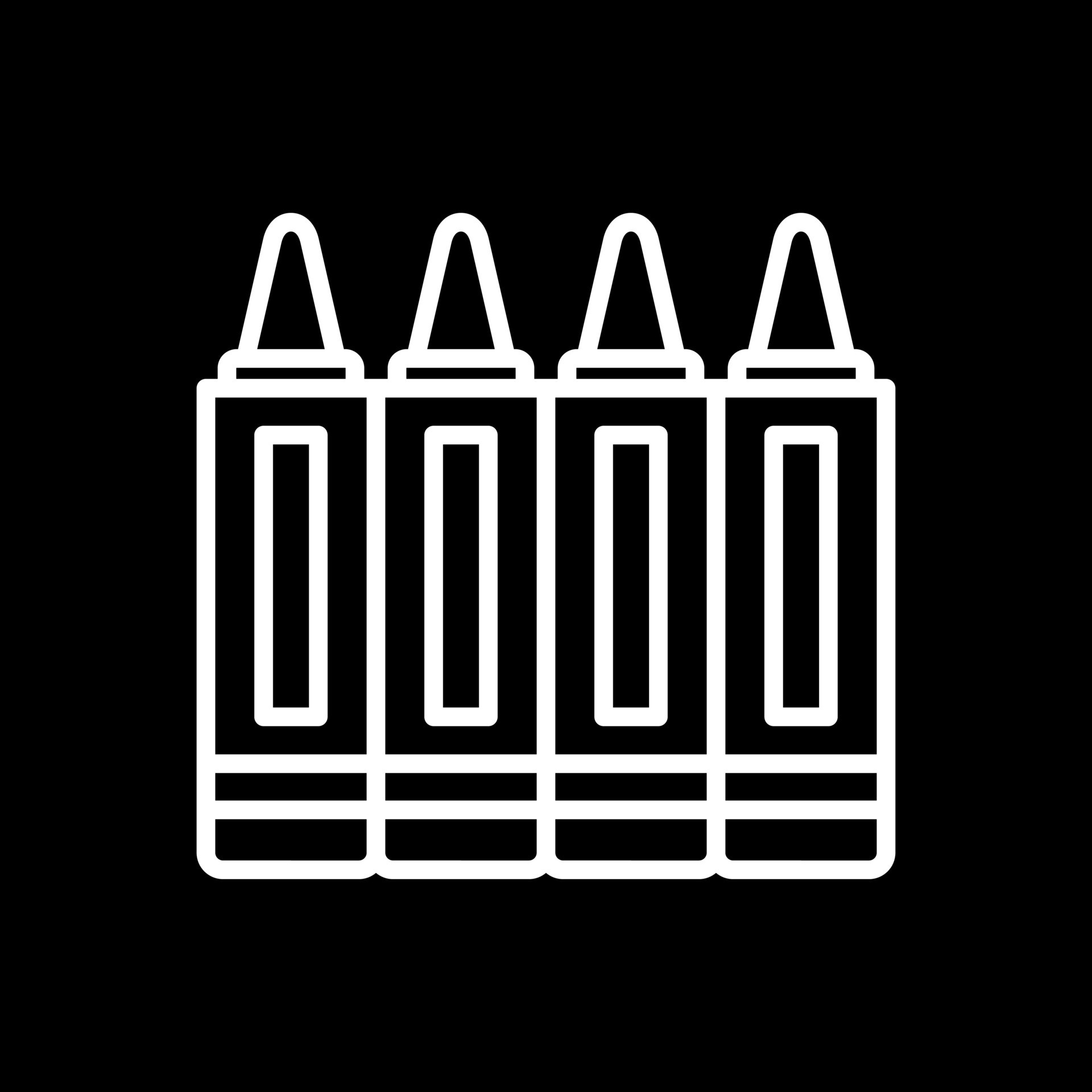 Crayons Vector Icon Design 29361652 Vector Art at Vecteezy