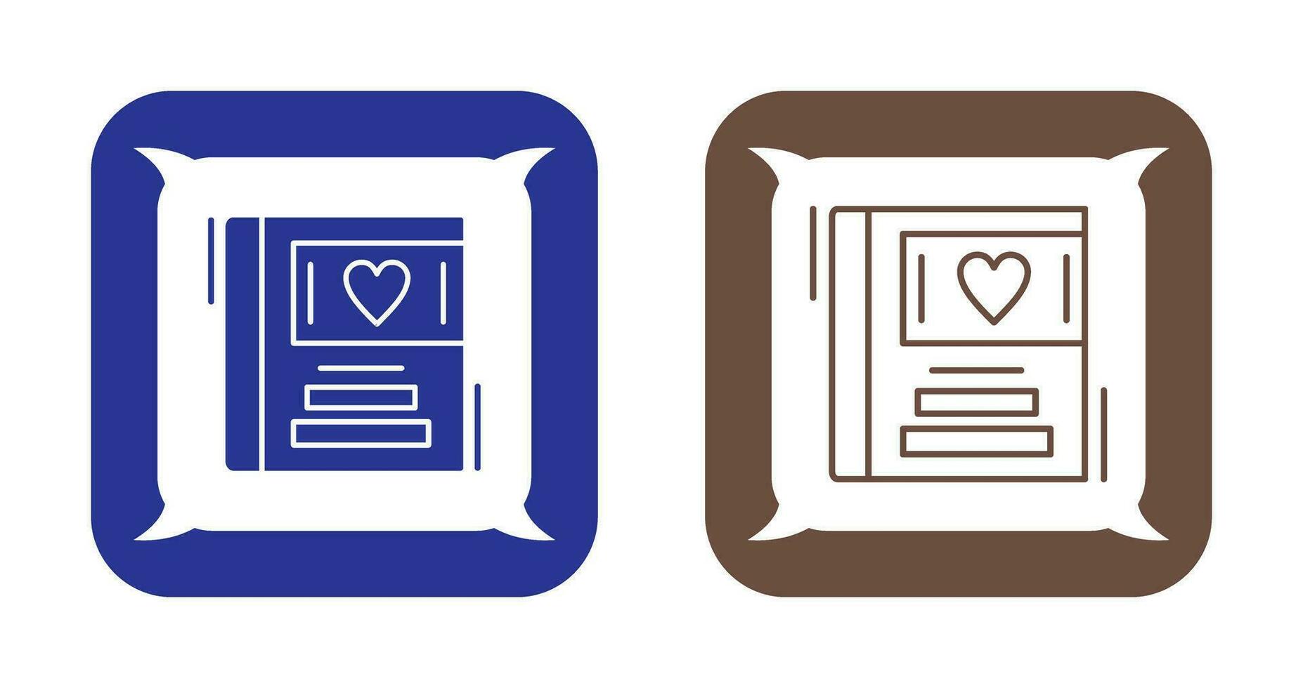 Wedding Album Vector Icon