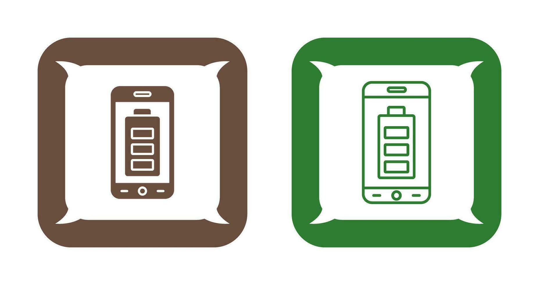 Mobile Battery Vector Icon