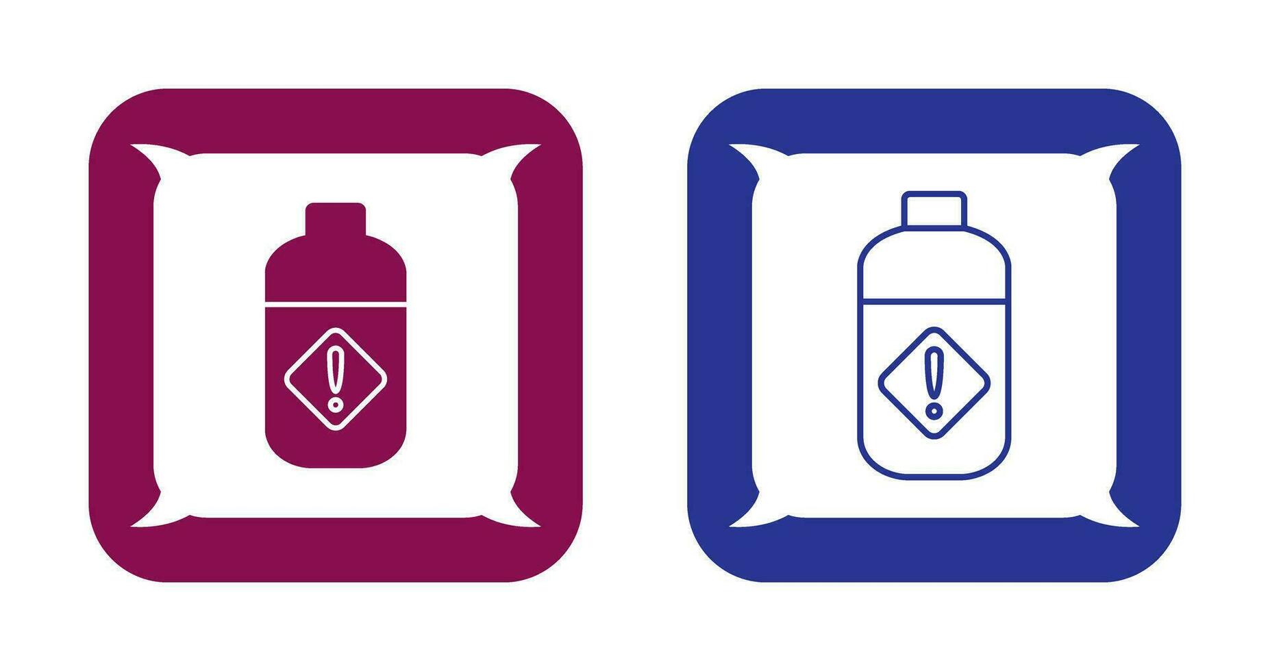 Pesticide Bottle Vector Icon
