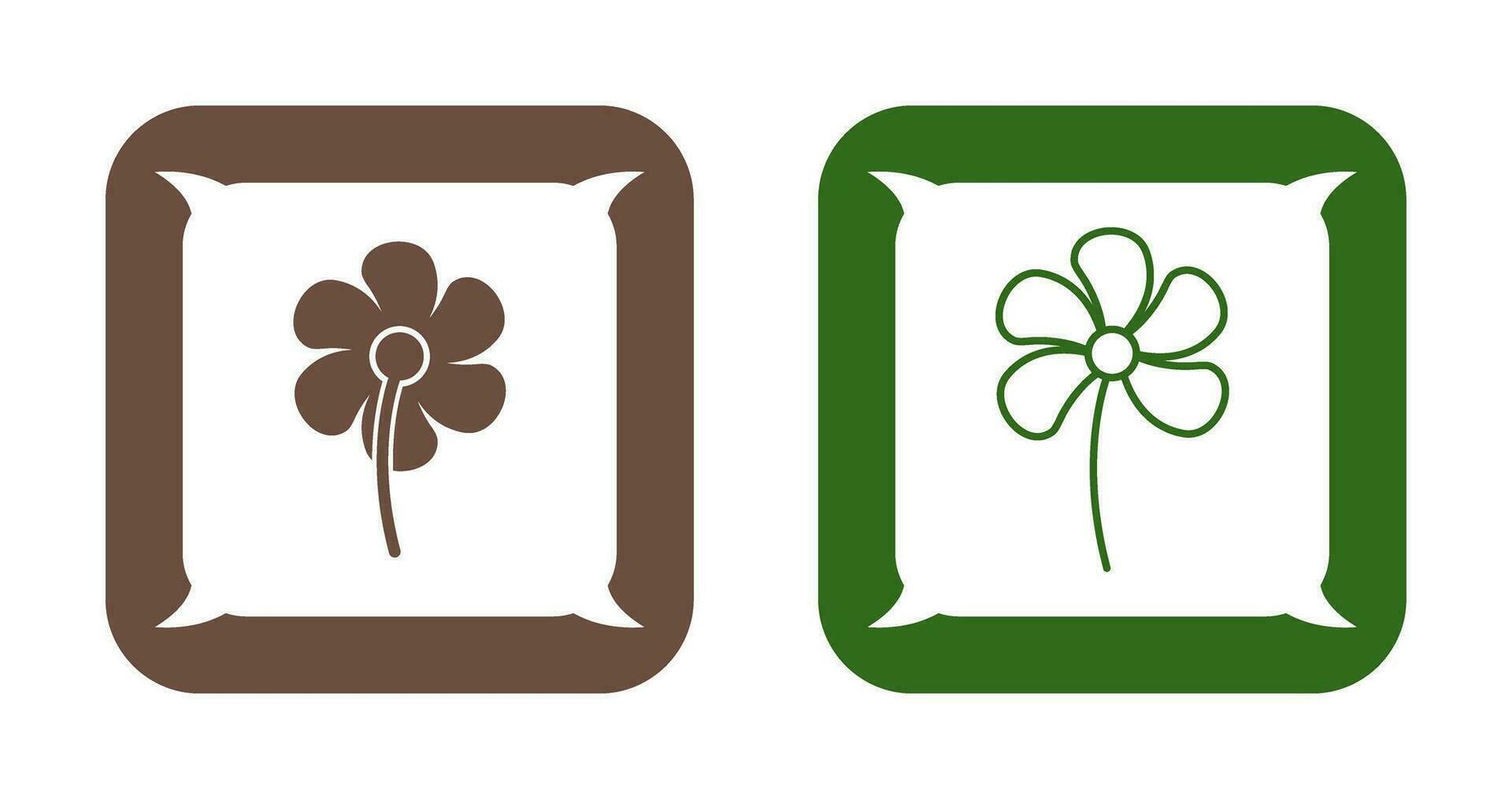 Small flowers Vector Icon