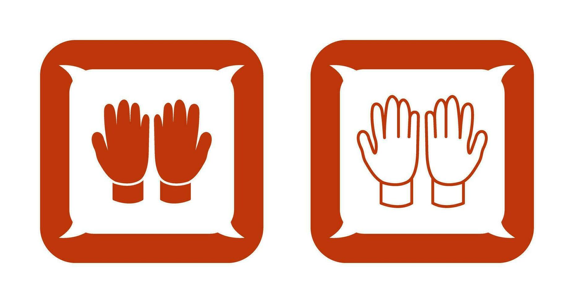 Gardening Gloves Vector Icon