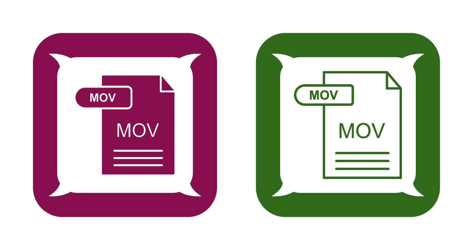 MOV Vector Icon