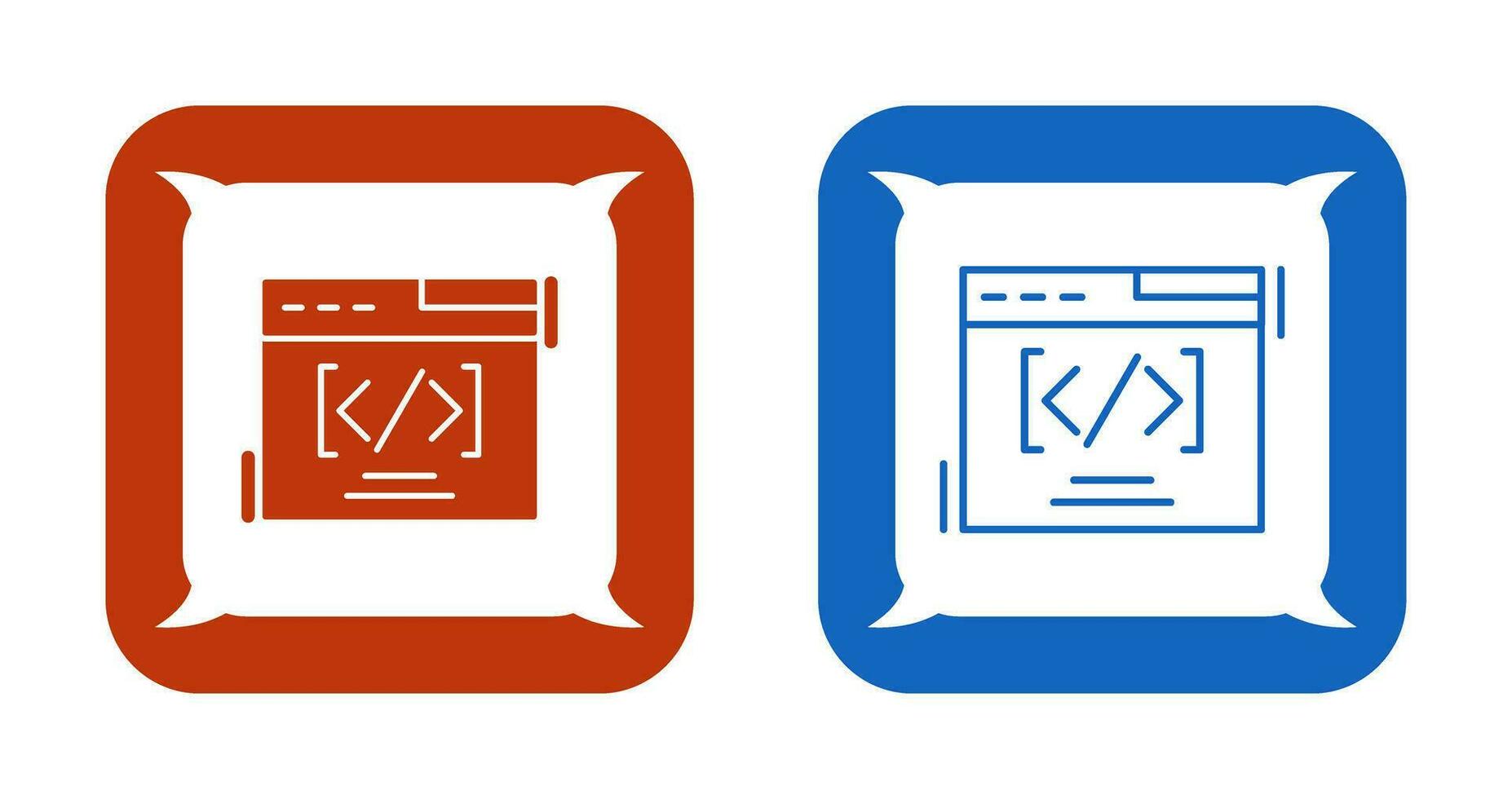 Web Coding Vector Icon