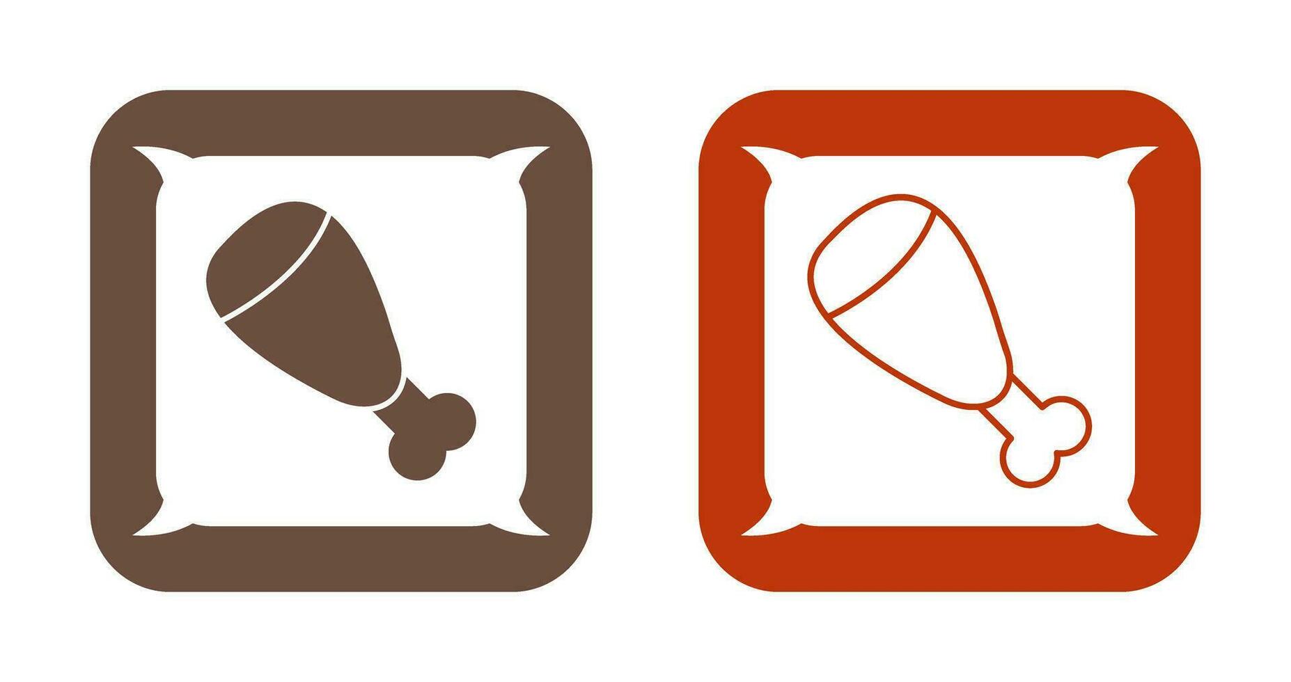 Cooked Ham Vector Icon