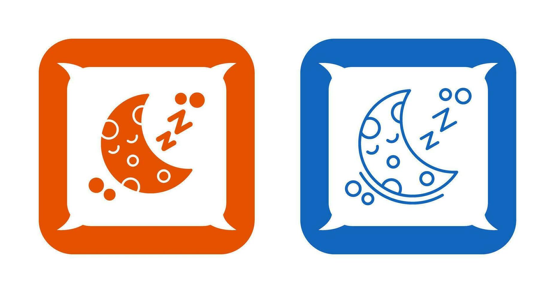 Sleeping Vector Icon