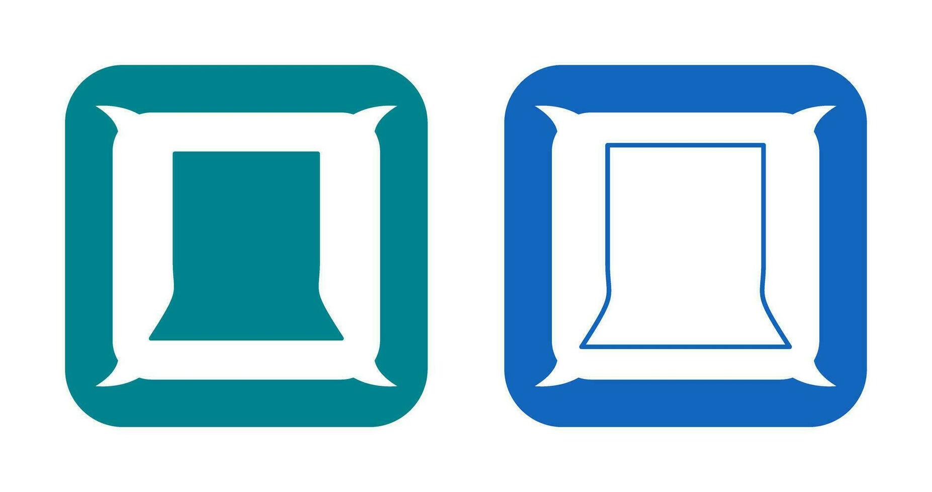Unique Back Stand Vector Icon
