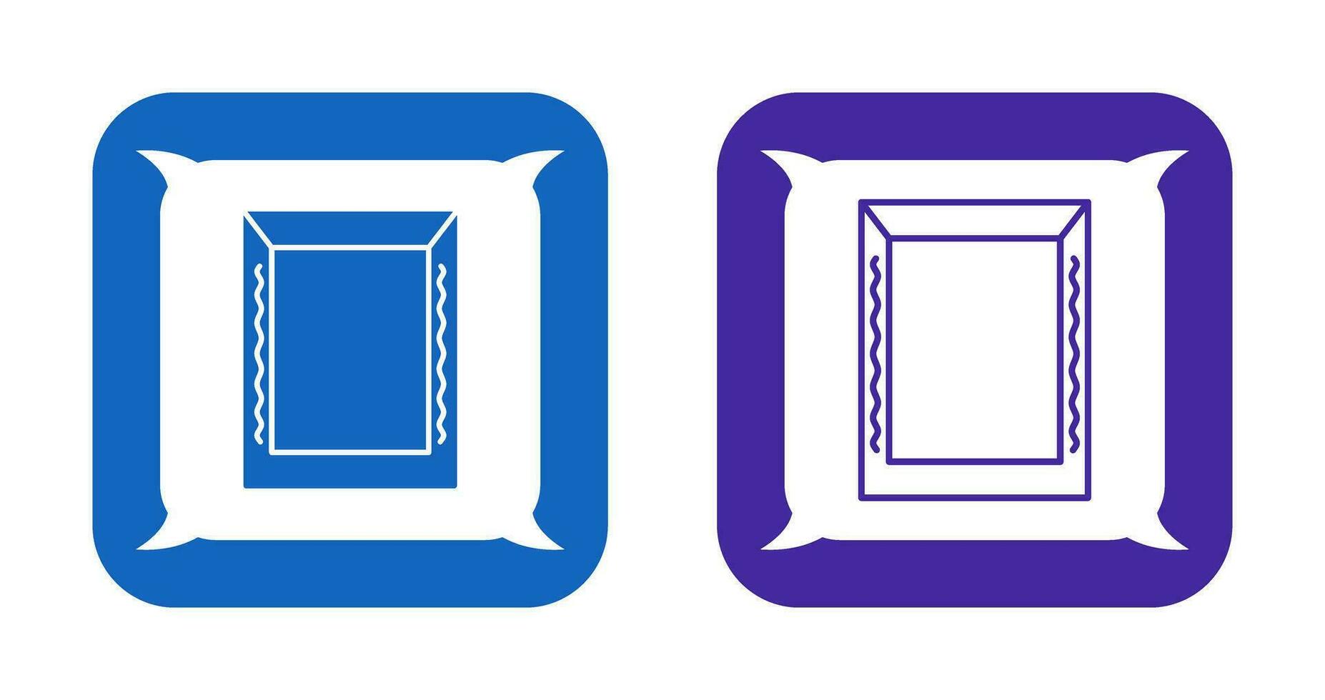 Unique Frame Vector Icon
