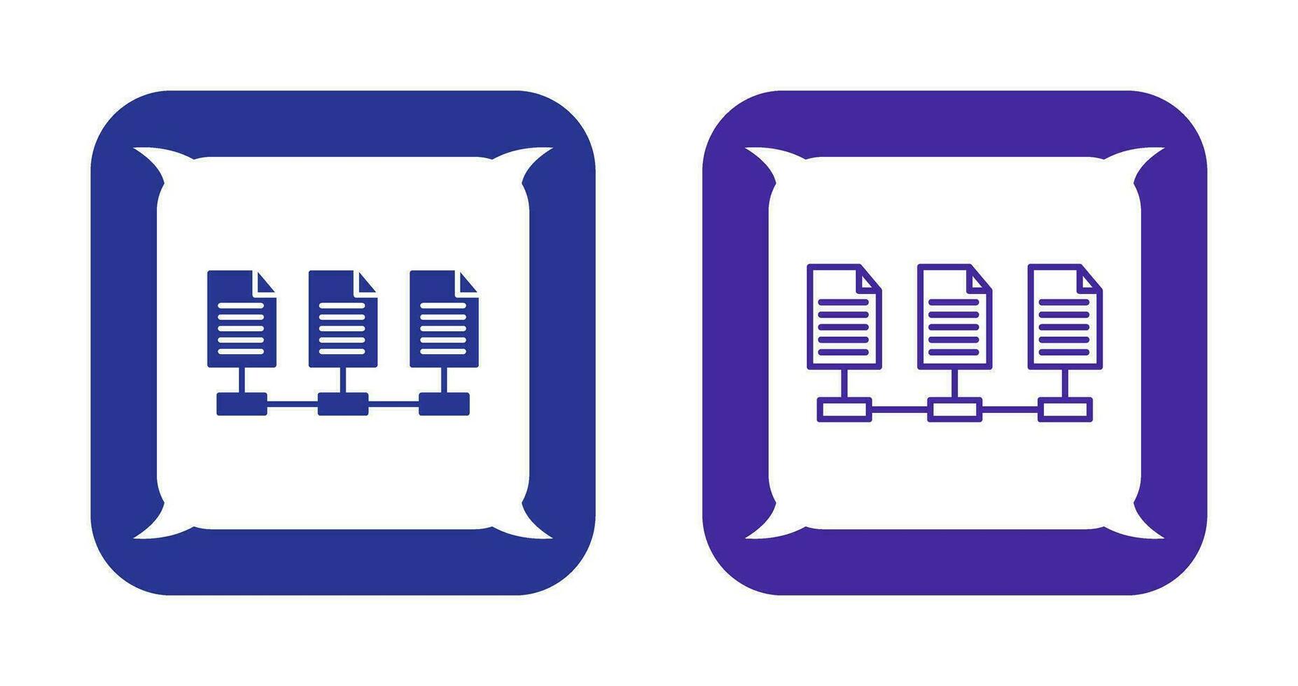 Network Files Vector Icon