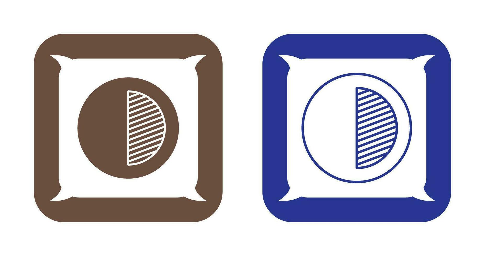 Unique Contrast Vector Icon