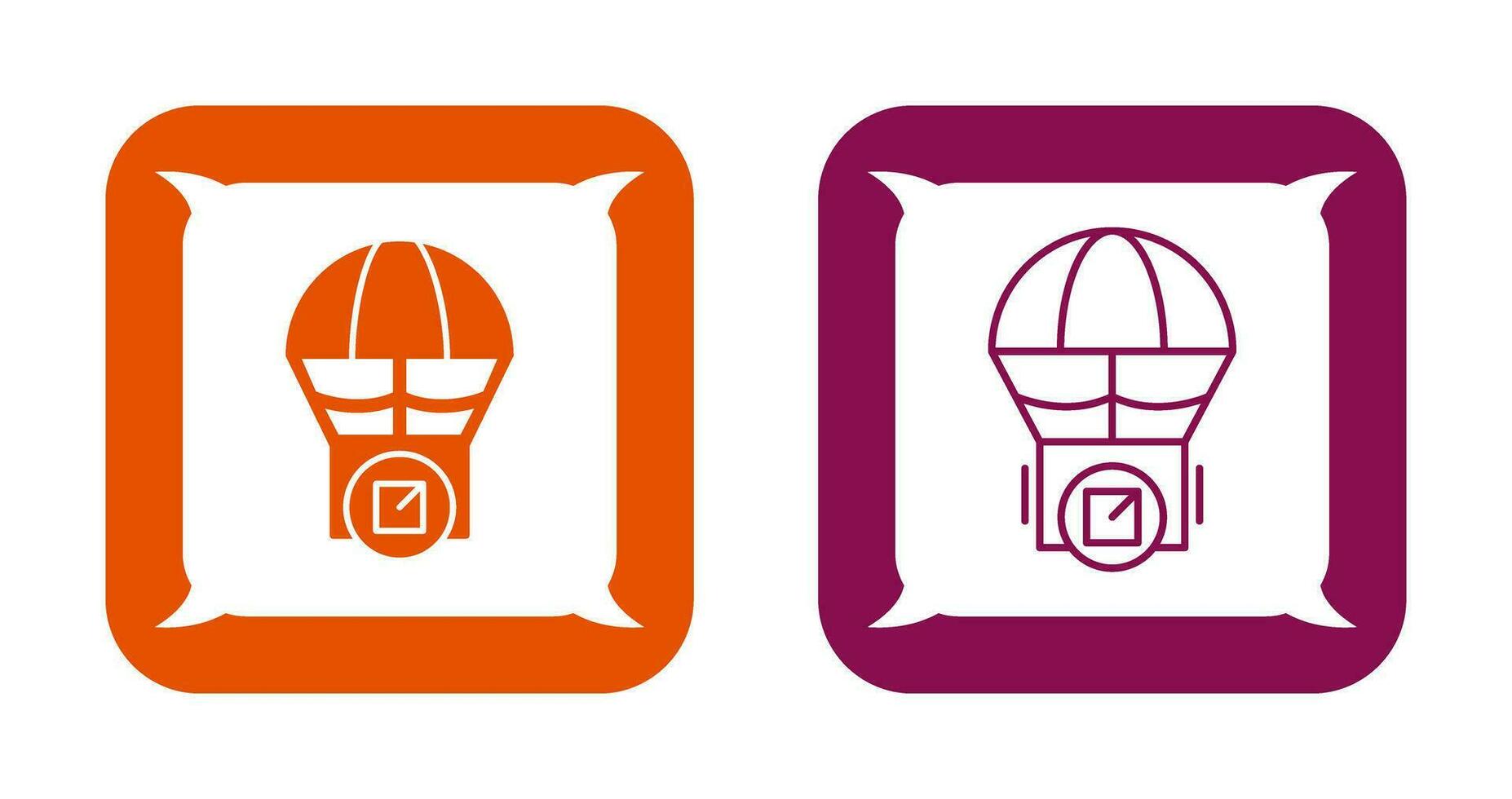 Parachute Vector Icon