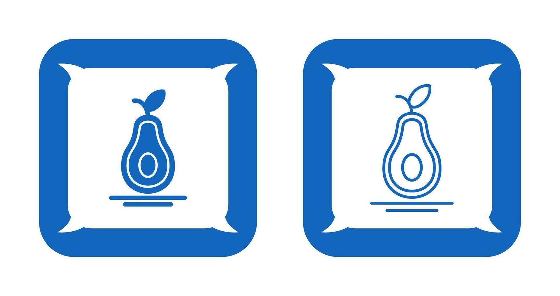 Avocado Vector Icon