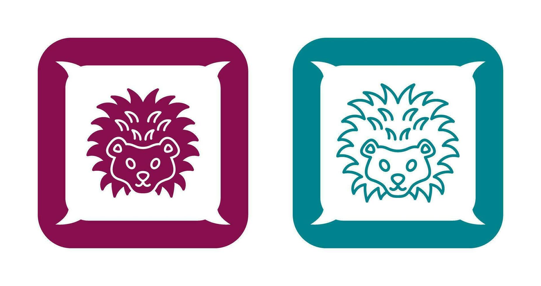 Hedgehog Vector Icon