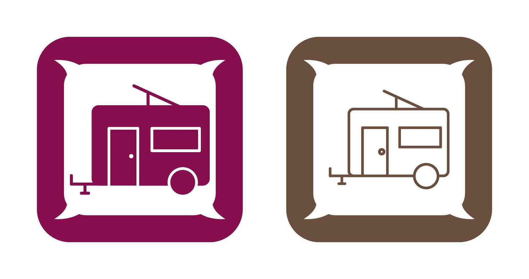 Trailer Vector Icon