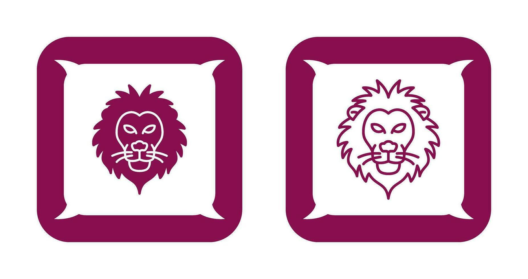 Lion Vector Icon