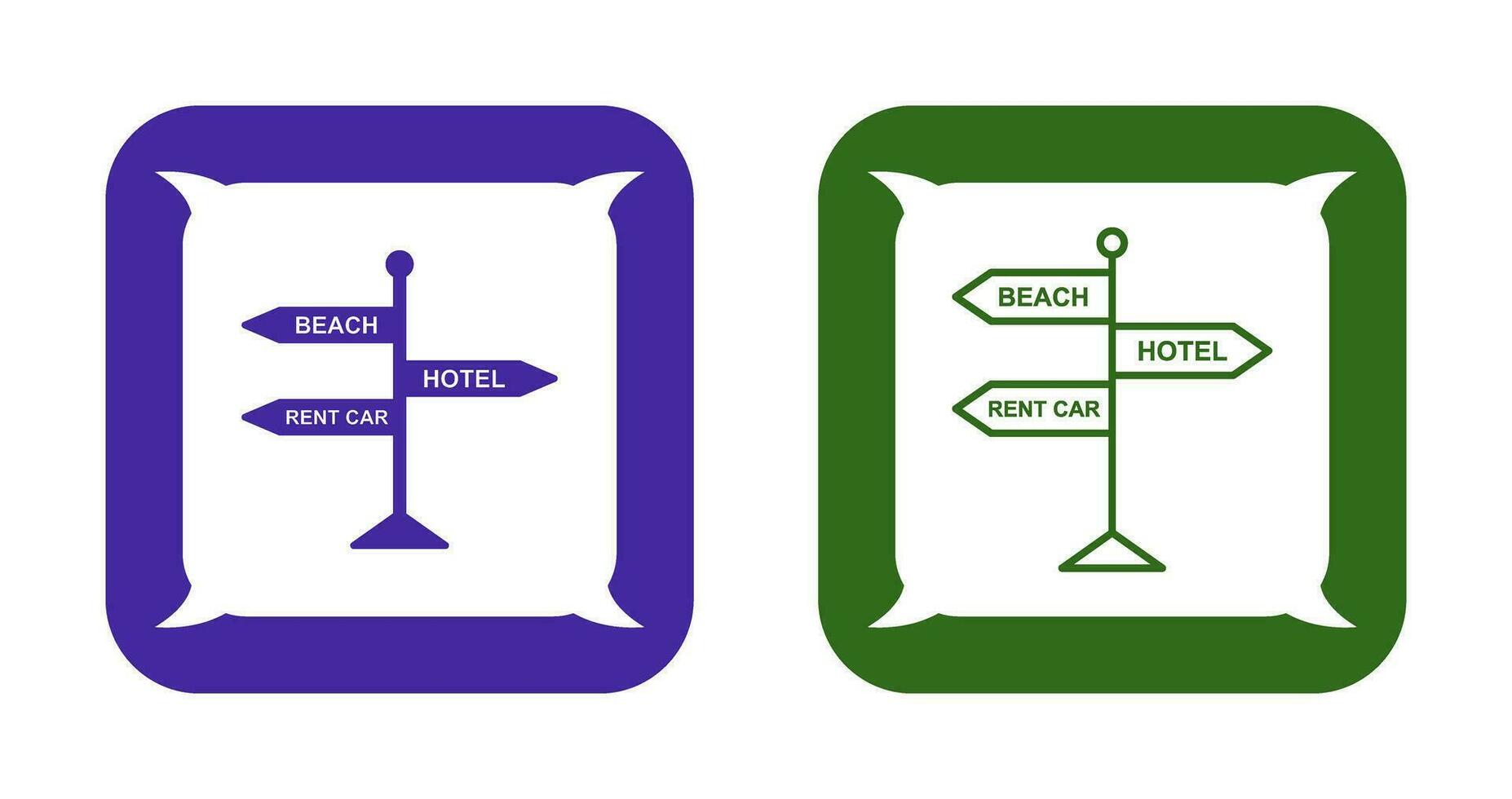 Signboard Vector Icon