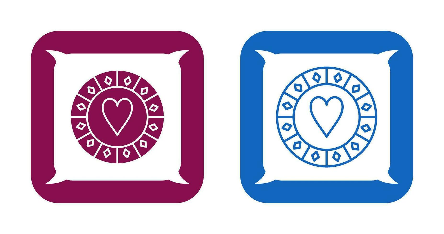Casino Chips Vector Icon