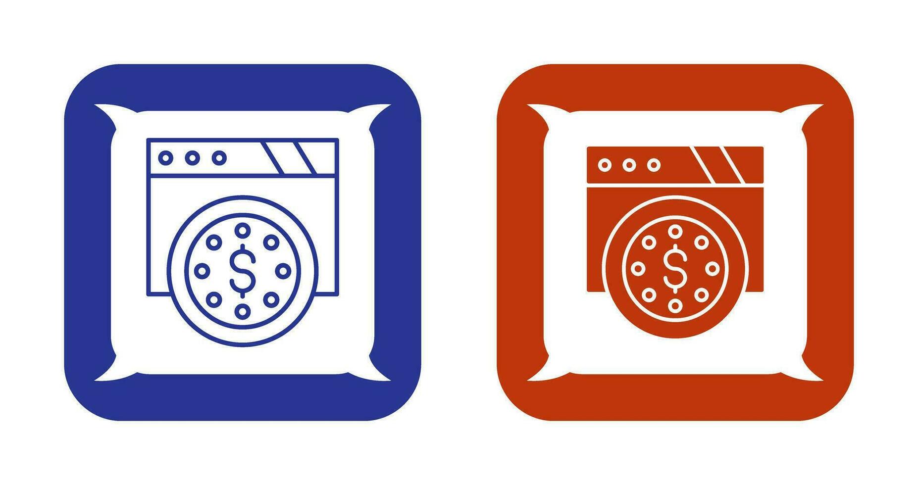 Dollar Coin Vector Icon