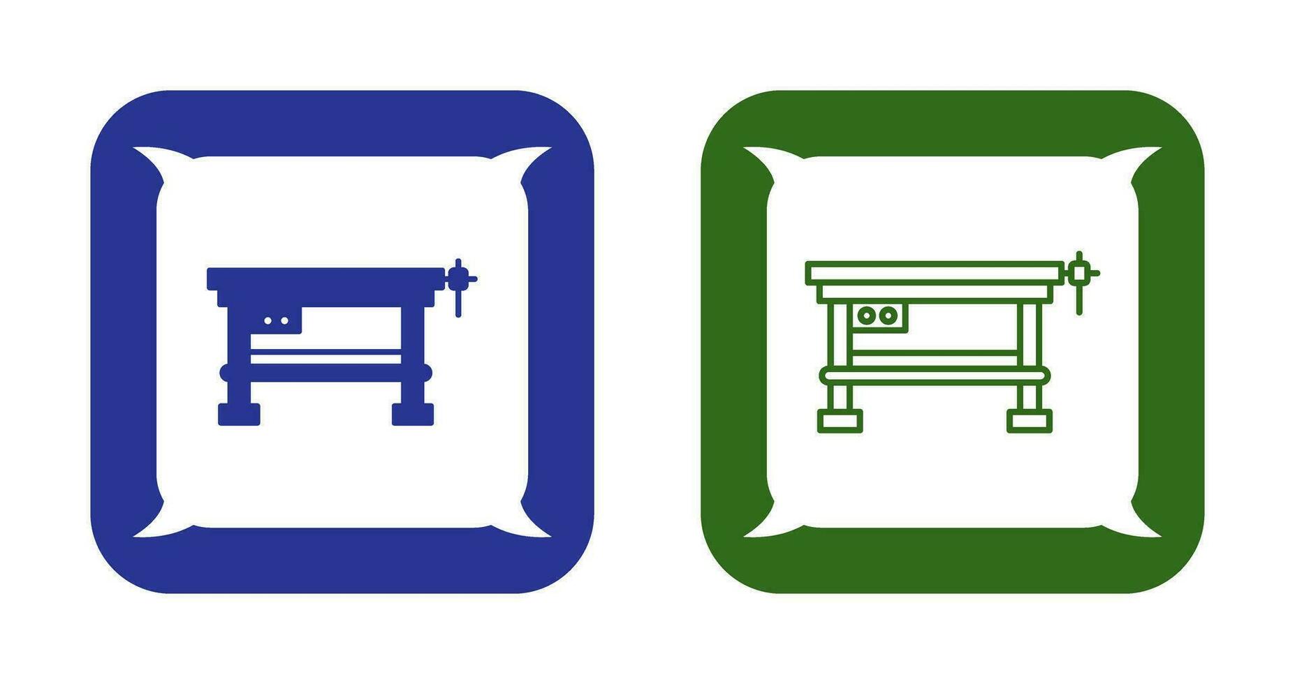 Work Bench Vector Icon