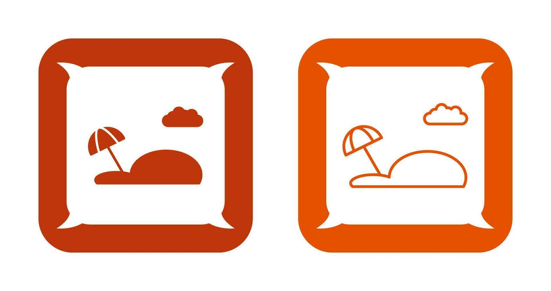 Beach Vector Icon