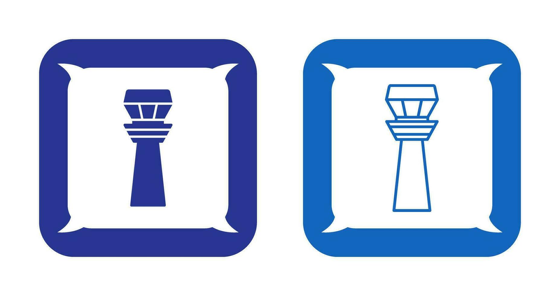 Control Tower Vector Icon