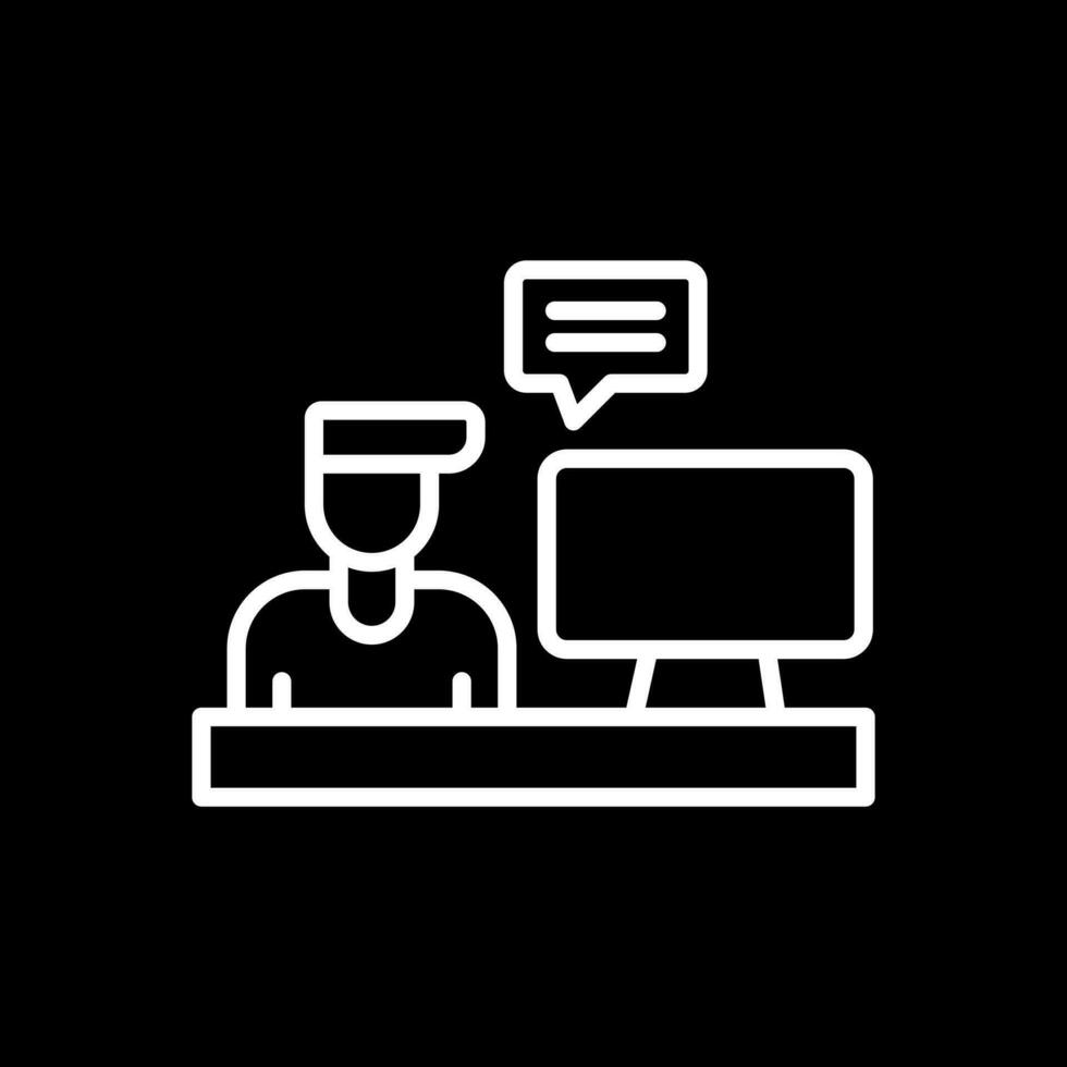 Blogger Vector Icon Design