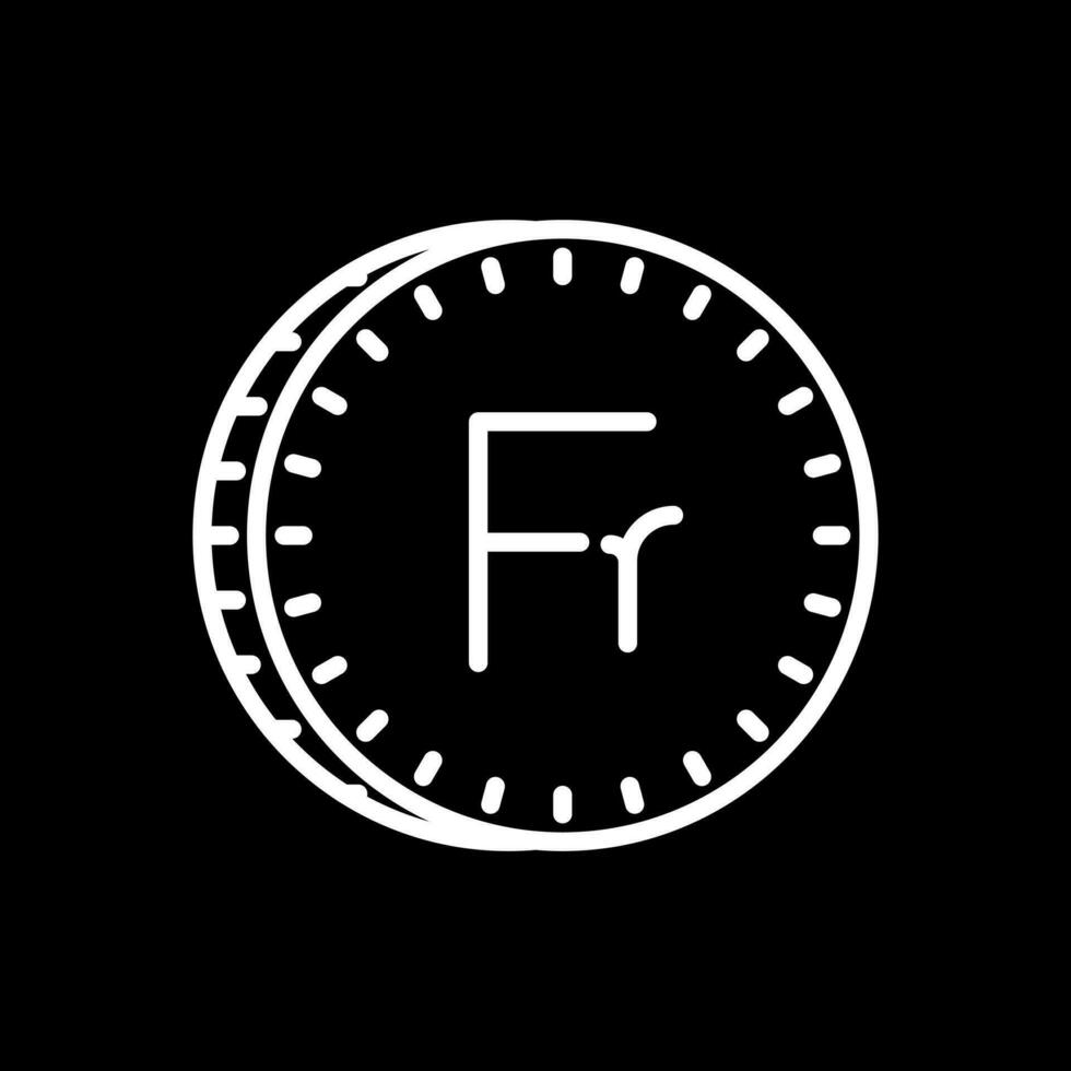 Franc Vector Icon Design