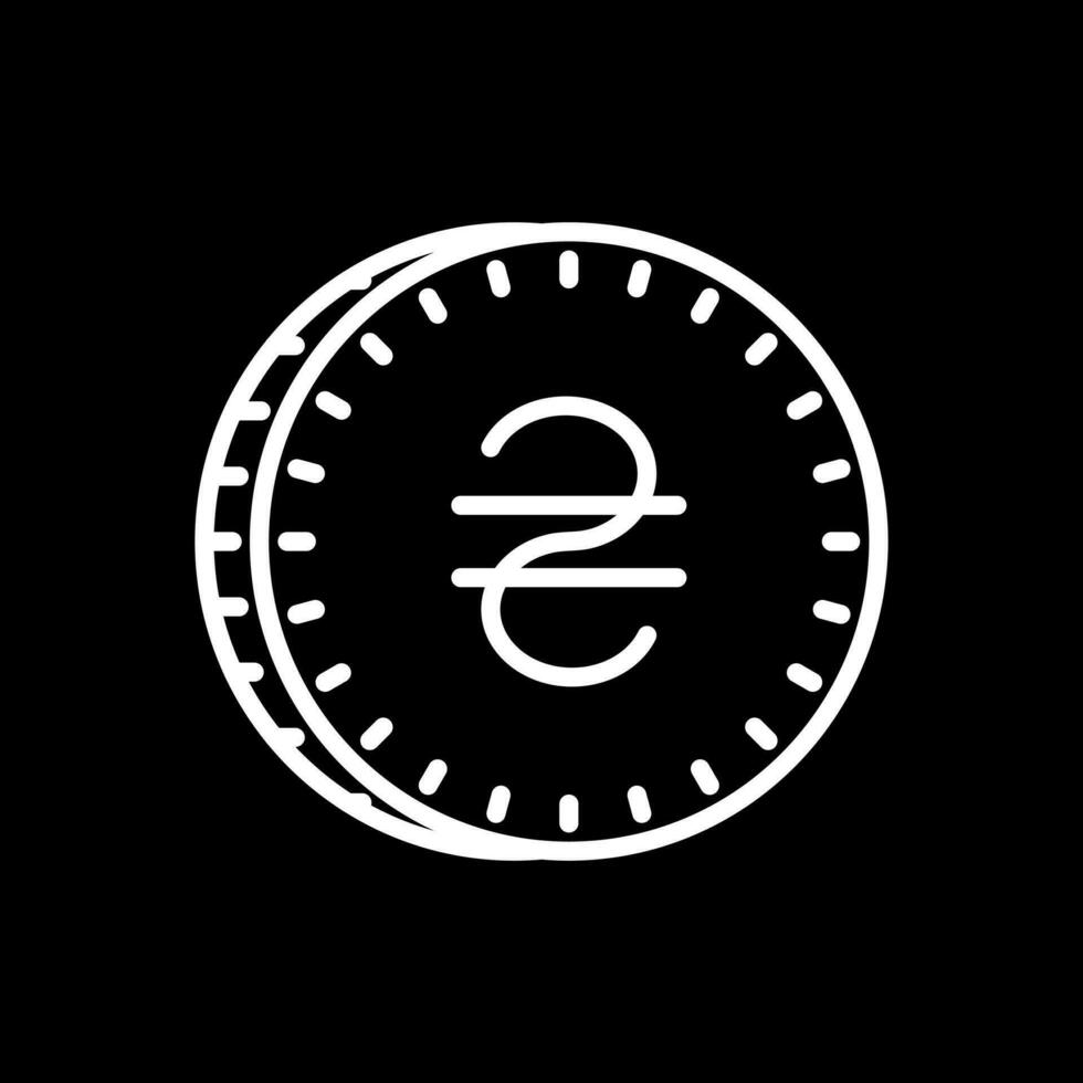 Hryvnia Vector Icon Design