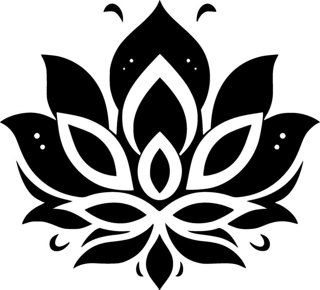 Flower - High Quality Vector Logo - Vector illustration ideal for T-shirt graphic