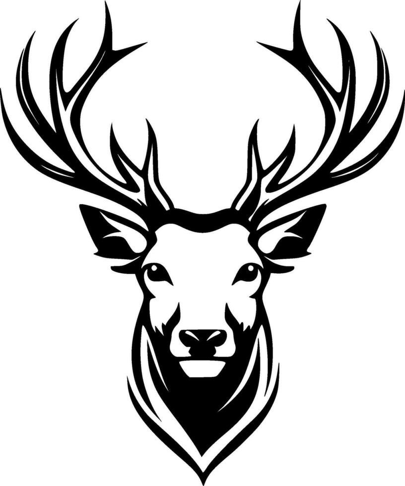 Dear, Minimalist and Simple Silhouette - Vector illustration