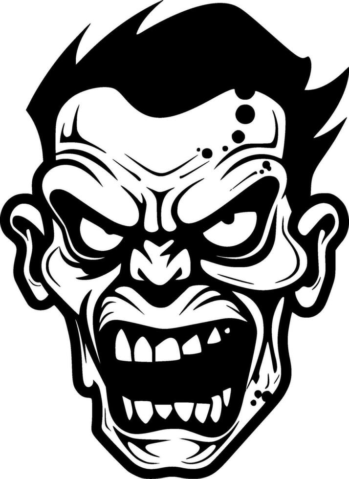 Zombie - High Quality Vector Logo - Vector illustration ideal for T-shirt graphic