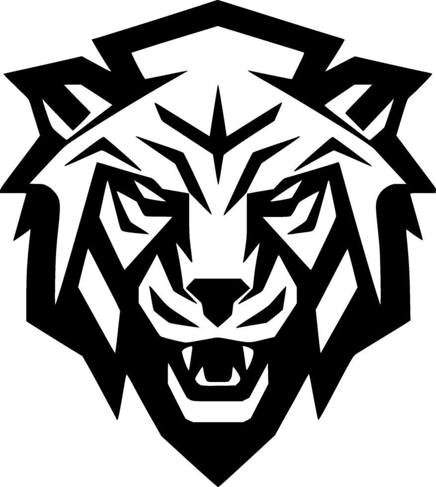 Tiger - High Quality Vector Logo - Vector illustration ideal for T-shirt graphic