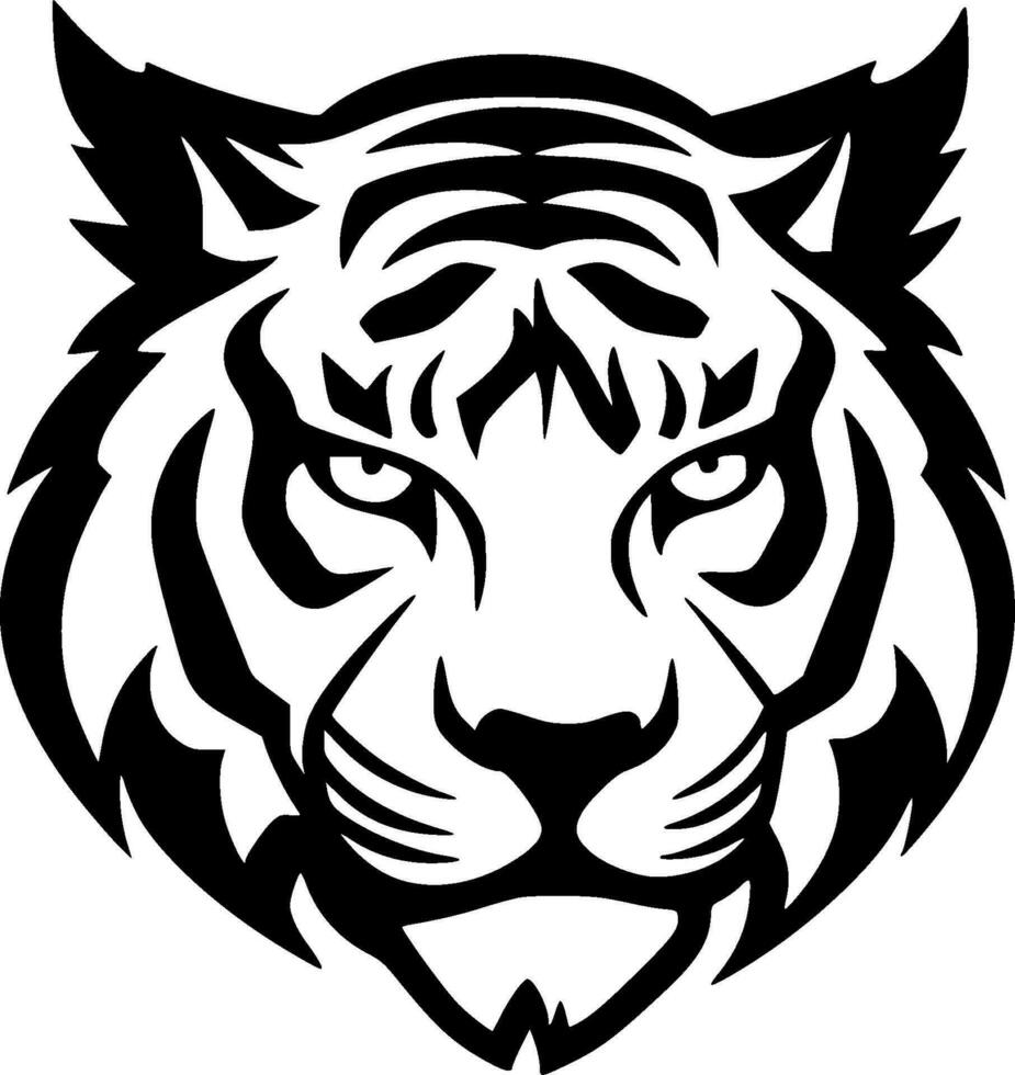 Tiger - High Quality Vector Logo - Vector illustration ideal for T-shirt graphic