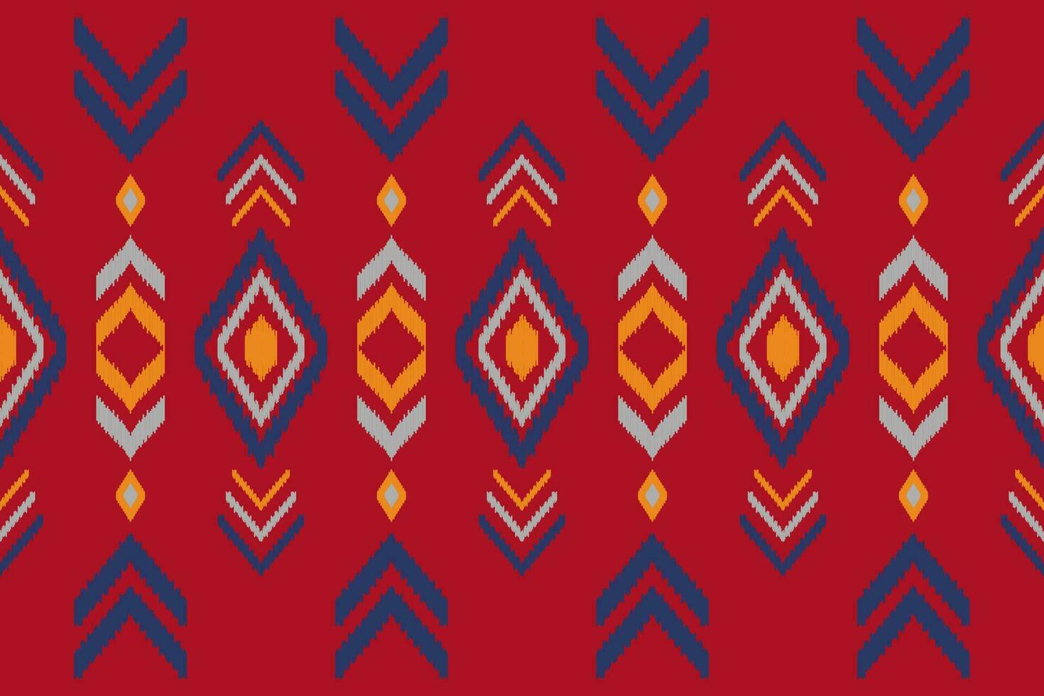 ikat sin costura modelo resumen antecedentes para textil diseño. lata ser usado en tela diseño para ropa, decorativo papel, envase, alfombra, vector, ilustración vector