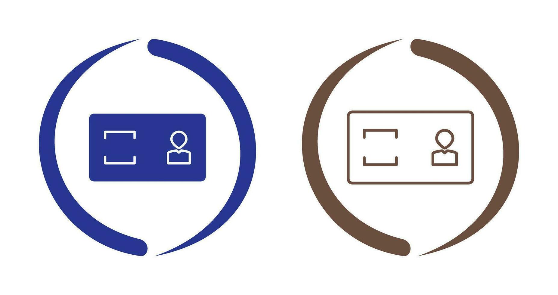 Unique Membership Card Vector Icon