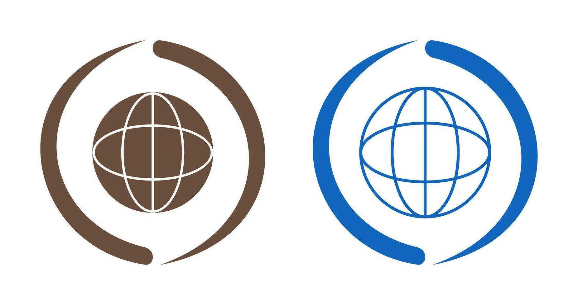 Unique Globe Vector Icon