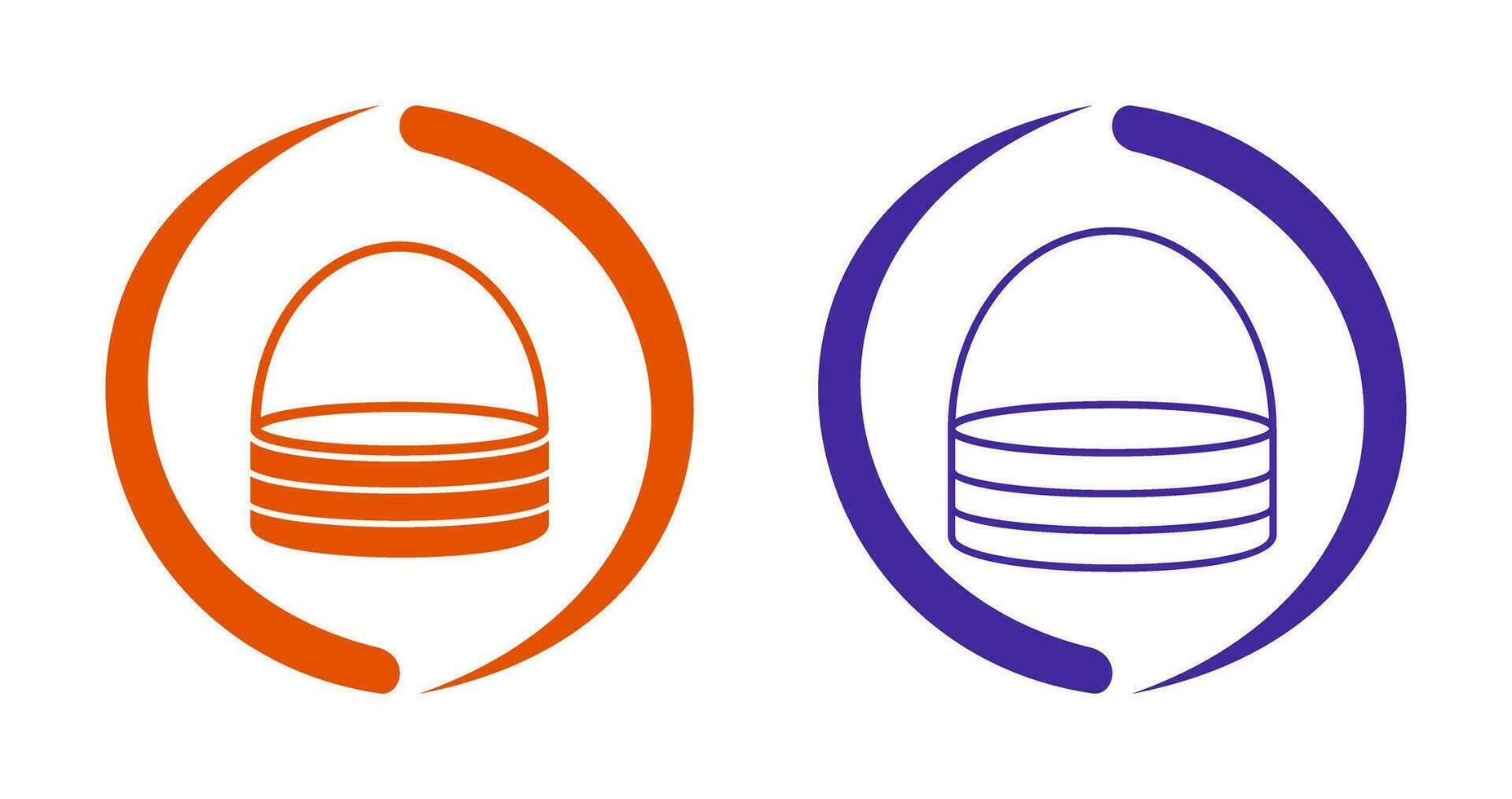 Unique Basket Vector Icon