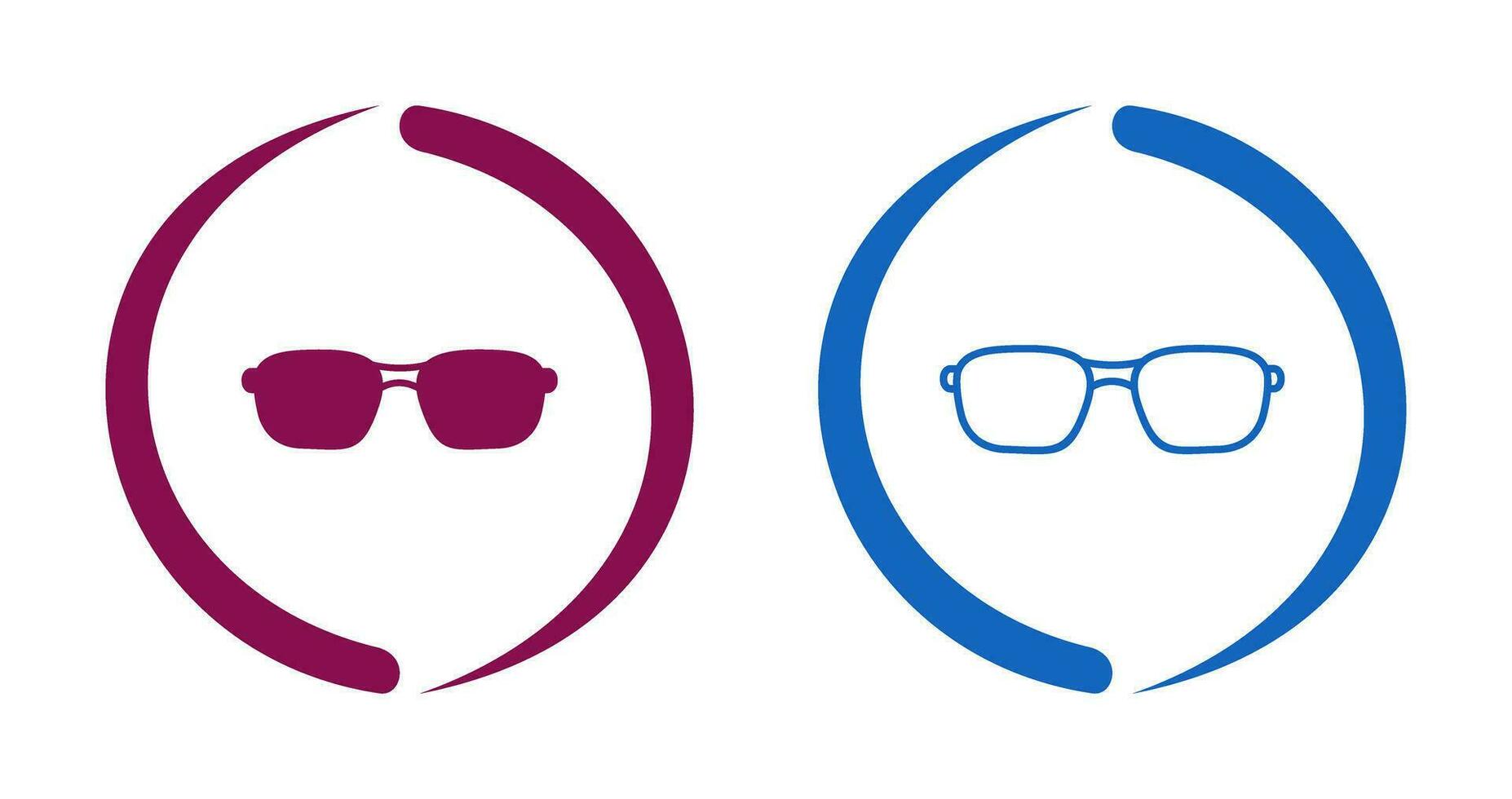 Glasses Vector Icon