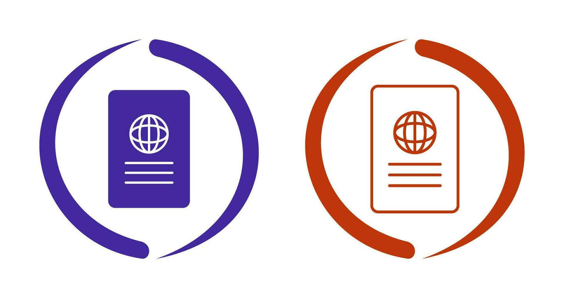 Unique Global Report Vector Icon