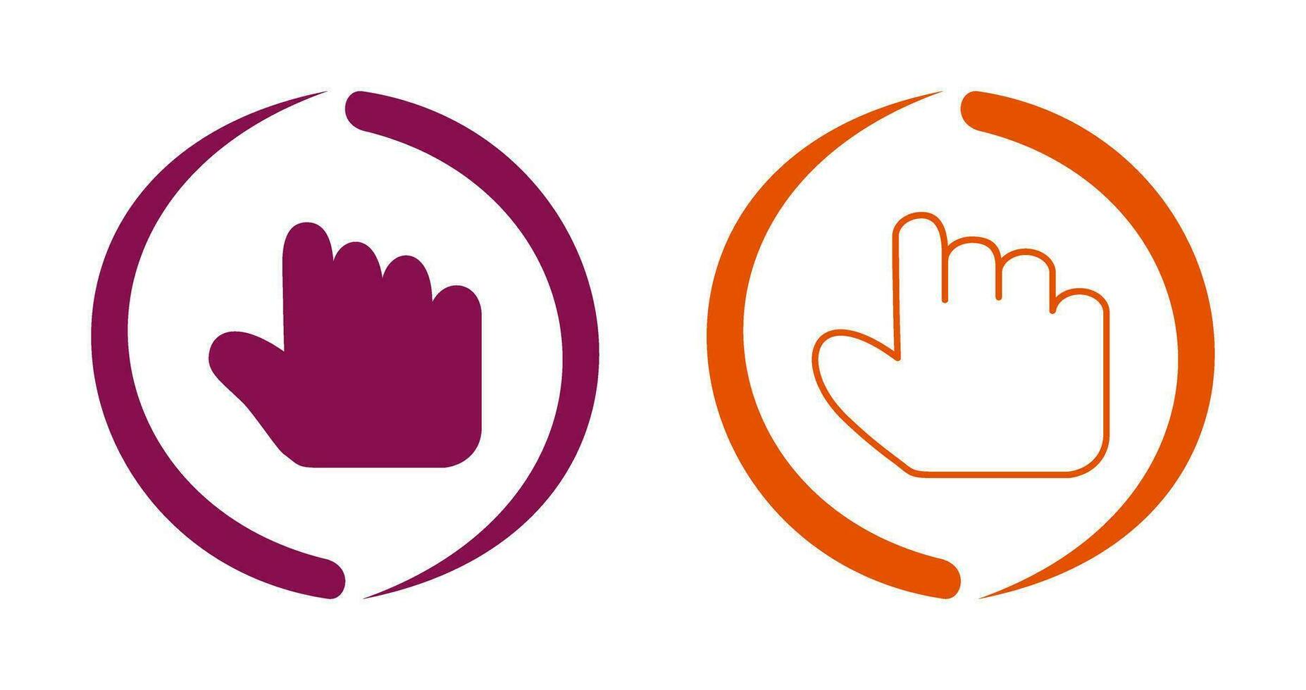 Unique Hold Vector Icon