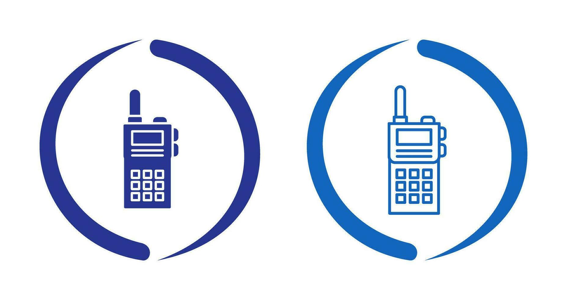 Walkie Talkie Vector Icon
