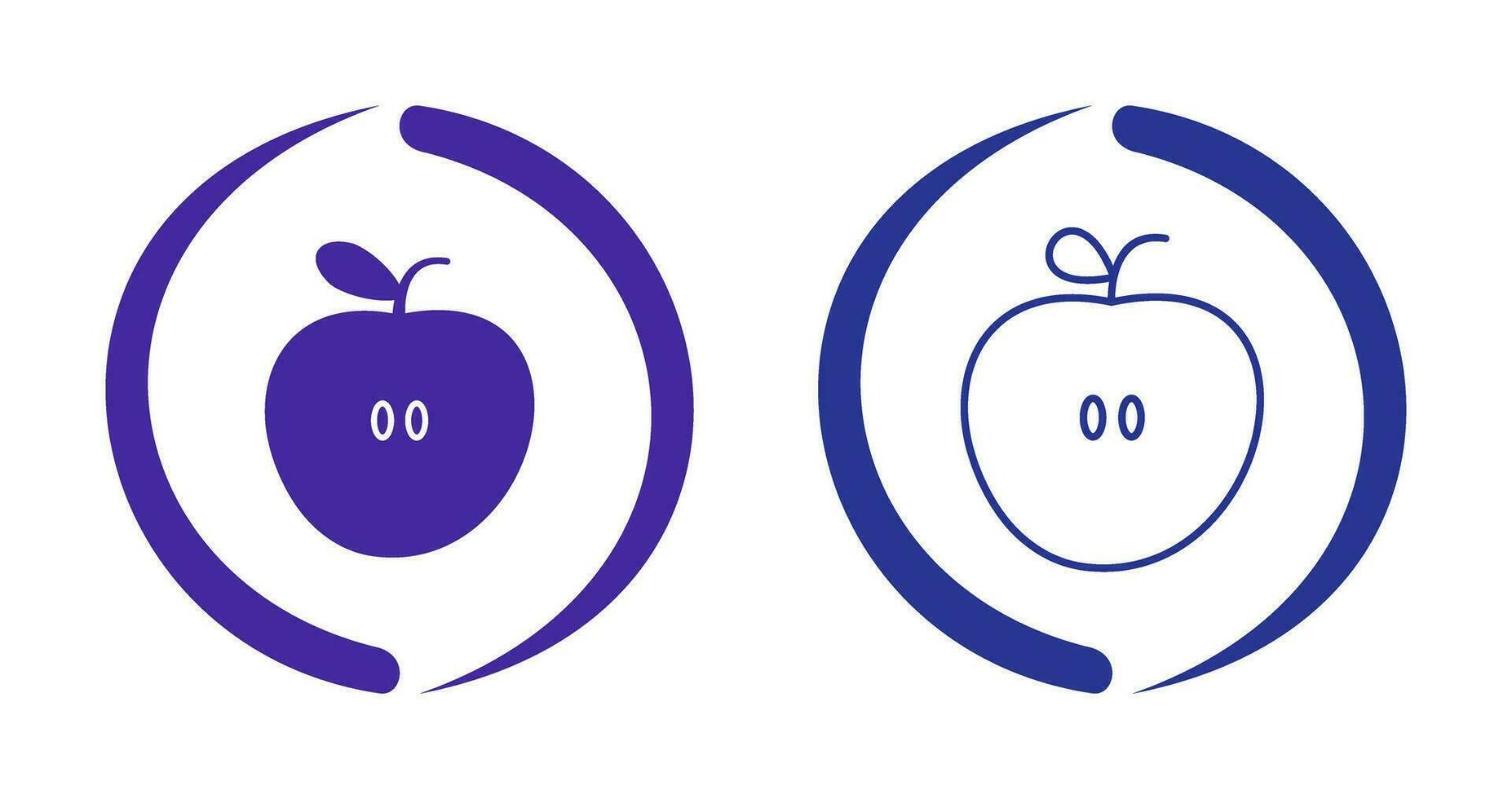 Apples Vector Icon