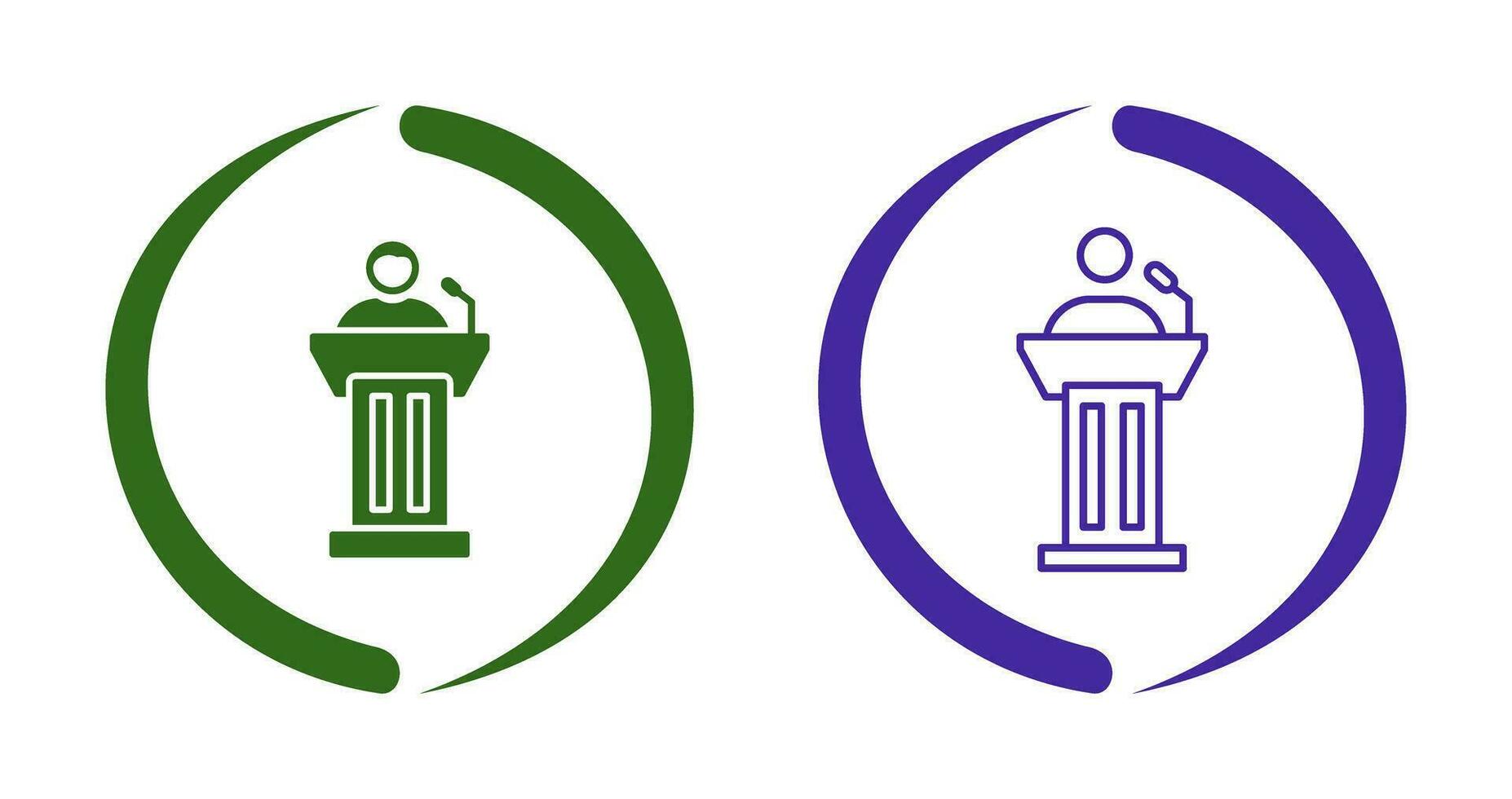 Podium Vector Icon