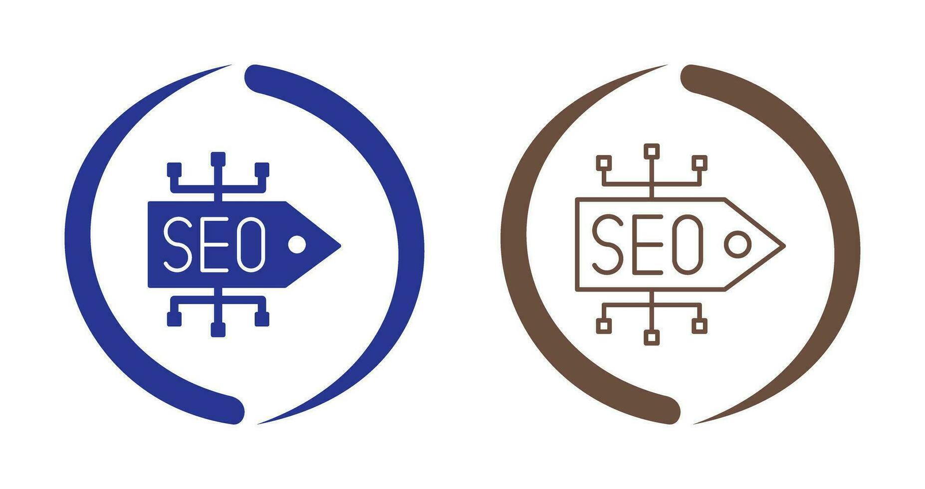 SEO Tag Vector Icon